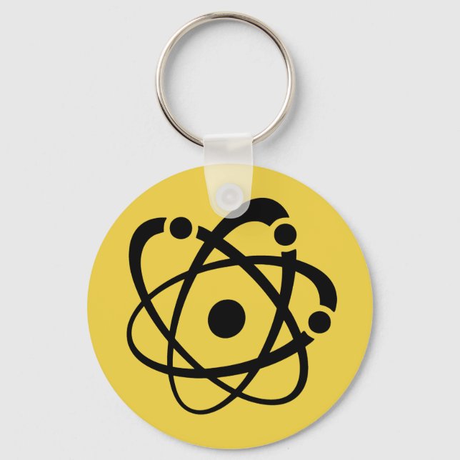 Atomic Wonk Keychain (Front)