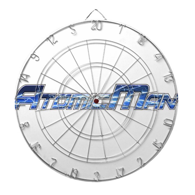 AtomicMan Dartboard With Darts (Front)