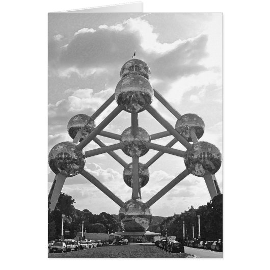 Atomium - 1958 Worlds Fair - Brussels, Belgium Cards (Front)
