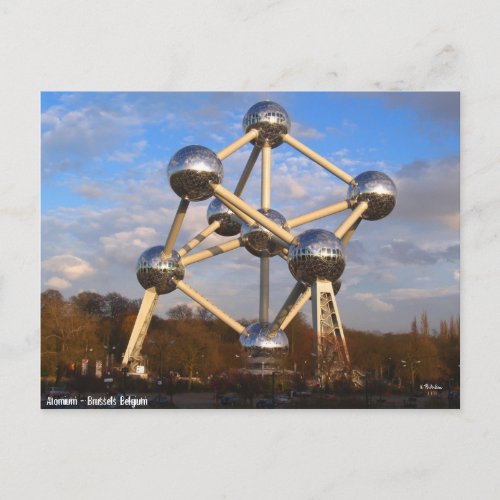 Atomium Postcard