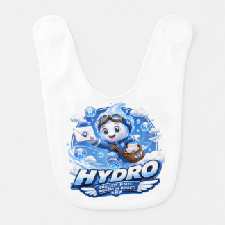 ATOMIVRA Hydrogen Character Baby Bib