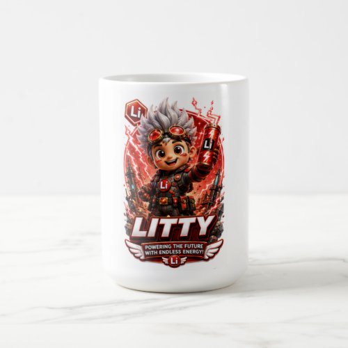 ATOMIVRA Lithium Character Coffee Mug