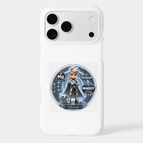 ATOMIVRA Magnesium Character  iPhone 17 Pro Max Case