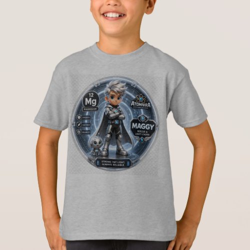 ATOMIVRA Magnesium Character  T-Shirt