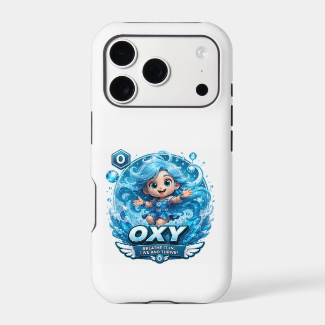 ATOMIVRA Oxygen Character  Case-Mate iPhone Case (Back)
