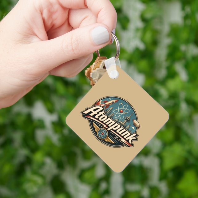 Atompunk Keychain (Hand)