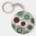 atoms and electrons keychain