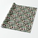 atoms and electrons yaie particle design wrapping paper