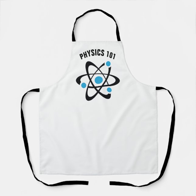 Atoms Design Chemistry Science Apron (Front)