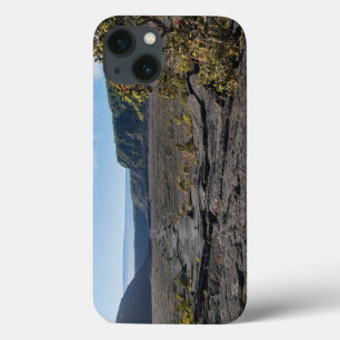 atop dry lava bed of kilauea iki crater iPhone 13 case