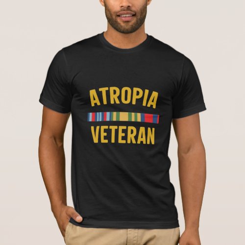 Atropia Veteran Flag Veteran Lovers Funny T_Shirt