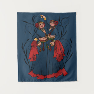 ATS Tribal Belly Dancers Tapestry