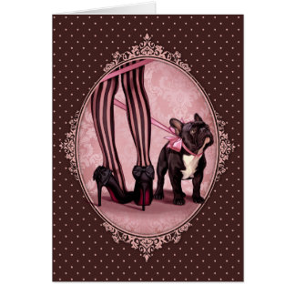 Attached to my French Bulldog Cards