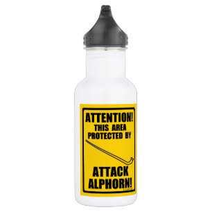 Attack Alphorn Stainless Steel Water Bottle
