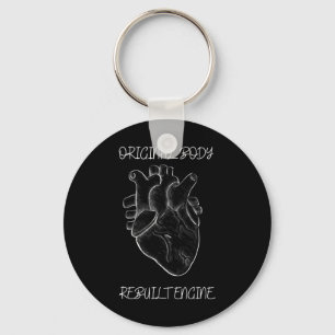 Attack And Heart Disease Survivor Keychain