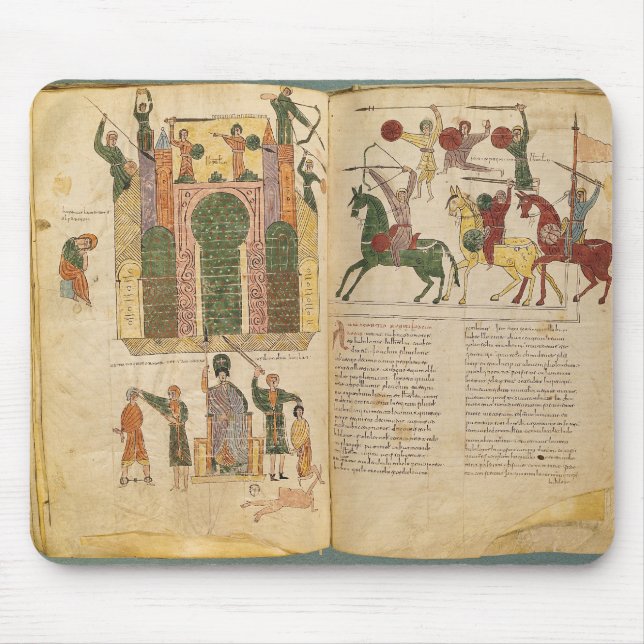 Attack and Taking of Jerusalem by Mouse Pad (Front)