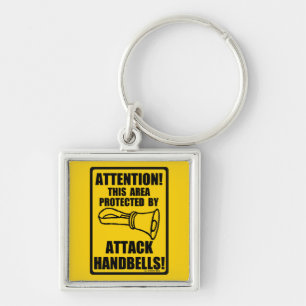 Attack Handbells Keychain
