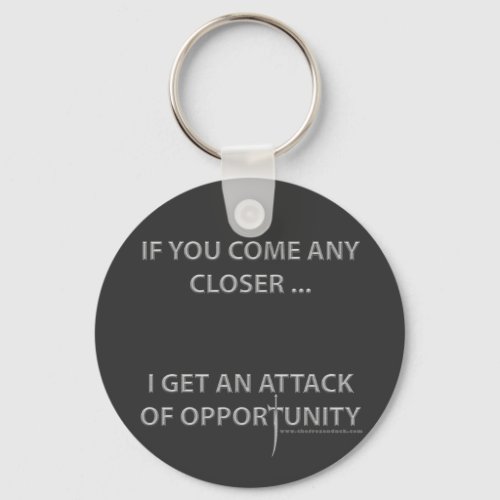 Attack of Opportunity Keychain