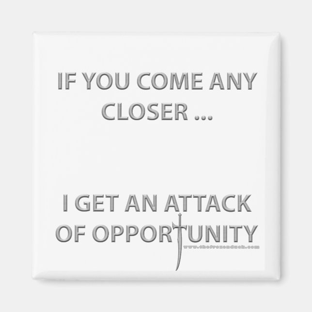 Attack of Opportunity Magnet (Front)