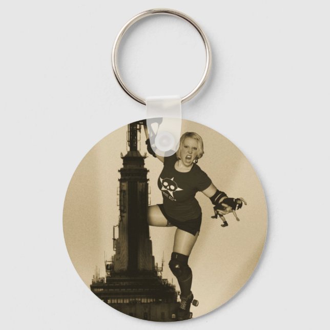 Attack of the 50-Foot Kayzilla Keychain (Front)