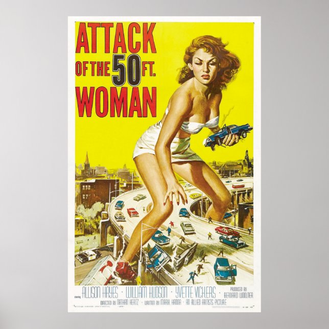 Attack of the 50 Foot Woman Poster (Front)