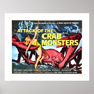 Attack of the Crab Monsters Poster
