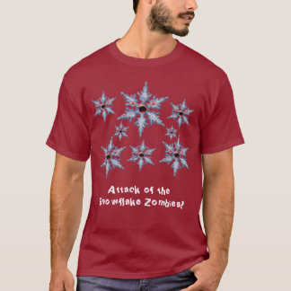 Attack of the Snowflake Zombies t-... - Customized T-Shirt