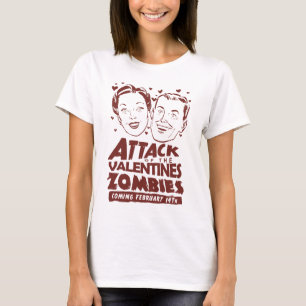 Attack of the Valentines Zombies T-Shirt