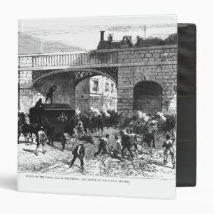 Attack on the Prison Van at Manchester 3 Ring Binder