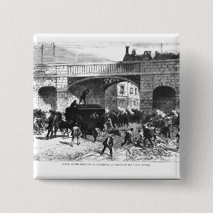 Attack on the Prison Van at Manchester Pinback Button