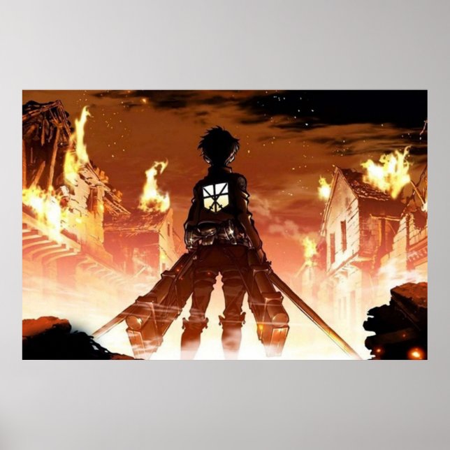 Attack on Titan anime bests Poster (Front)