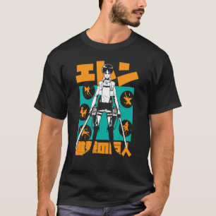 Attack on Titan Eren Kanji Explosion T-Shirt
