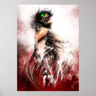Attack on Titan Eren Poster