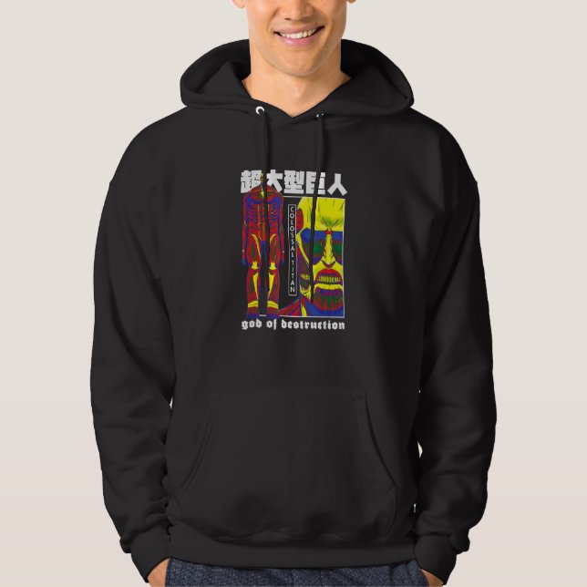 Attack on Titan Heat Sensor Colossal Titan Hoodie (Front)