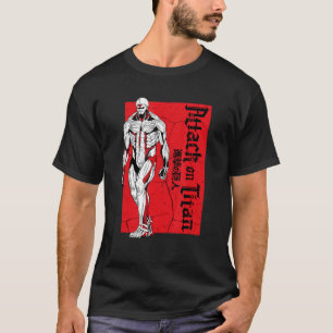 Attack on Titan Season 4 Armored Titan Red Block T-Shirt