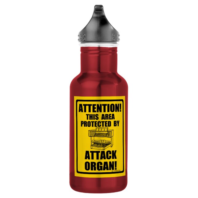 Attack Organ Stainless Steel Water Bottle (Right)
