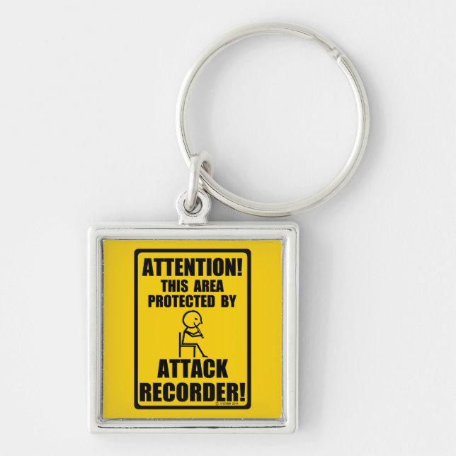 Attack Recorder Keychain (Front)
