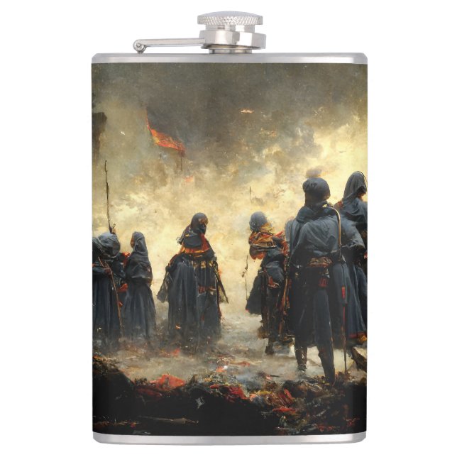 Attack the place flask (Front)