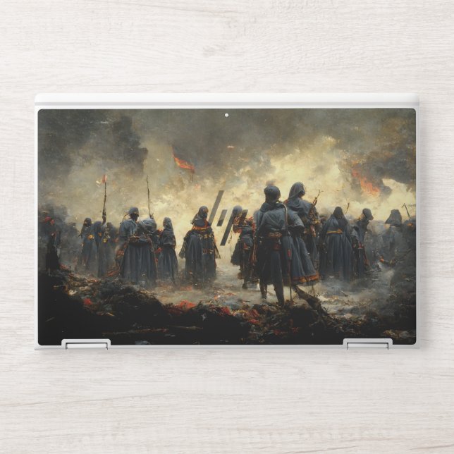 Attack the place HP laptop skin (Front)