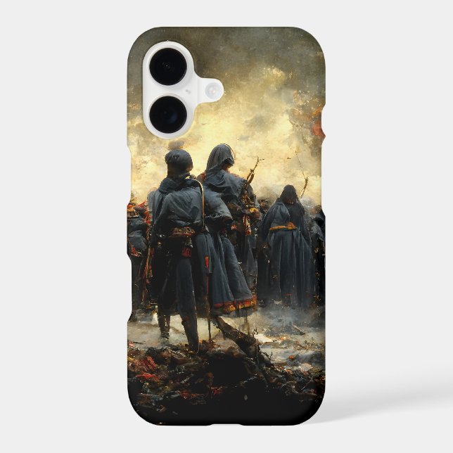 Attack the Place Iphone Case (Back)