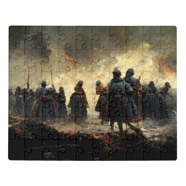 Attack the place jigsaw puzzle (Puzzle Horizontal)
