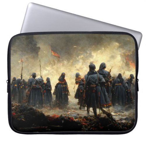 Attack the place laptop sleeve