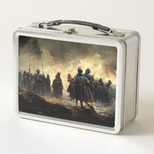 Attack the place metal lunch box