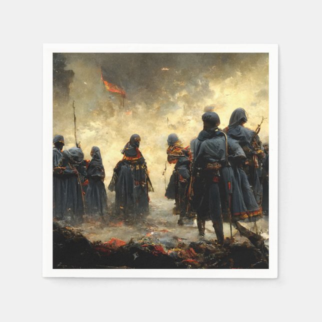 Attack the place napkins (Front)