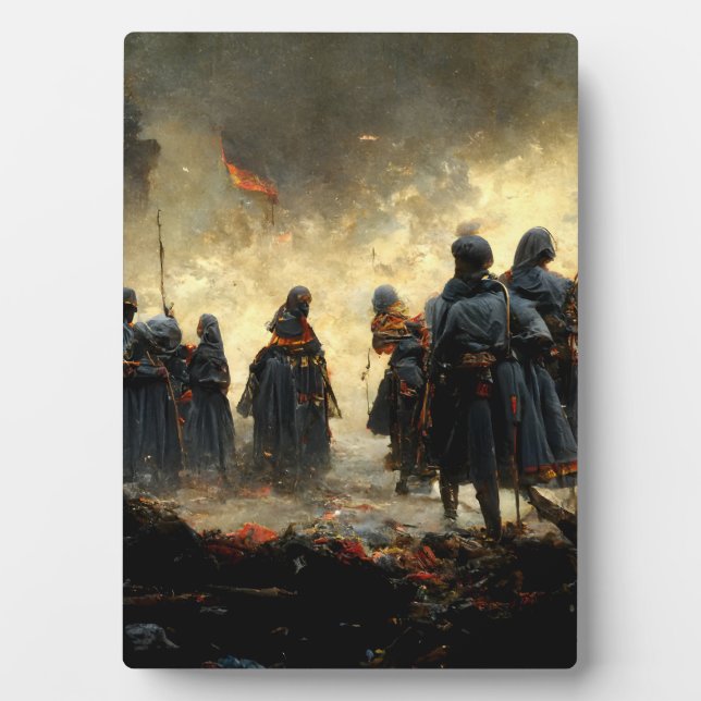 Attack the place plaque (Front)