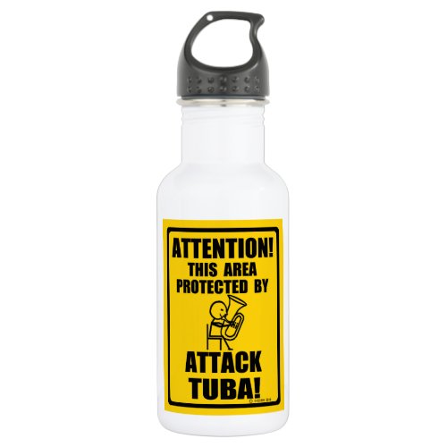 Attack Tuba Stainless Steel Water Bottle