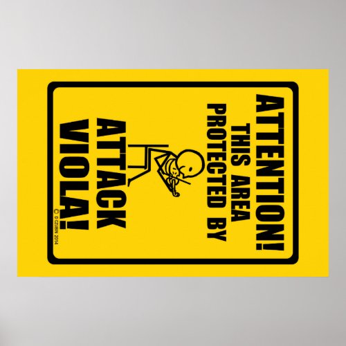 Attack Viola Poster