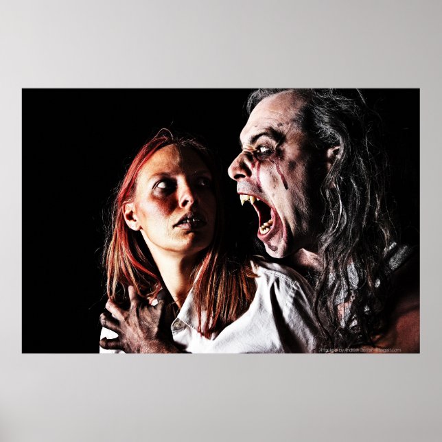 'Attacked' by Andrew Gettler Poster (Front)