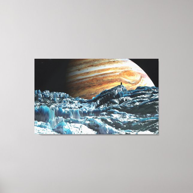 Attempt No Landing Canvas Print (Front)