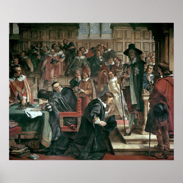 Attempted arrest of 5 members of the House Poster (Front)